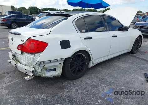 2011 Infiniti G37 Journey z USA, uszkodzony, nr VIN JN1CV6AP4BM300782
